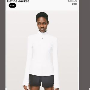 Lululemon define jacket